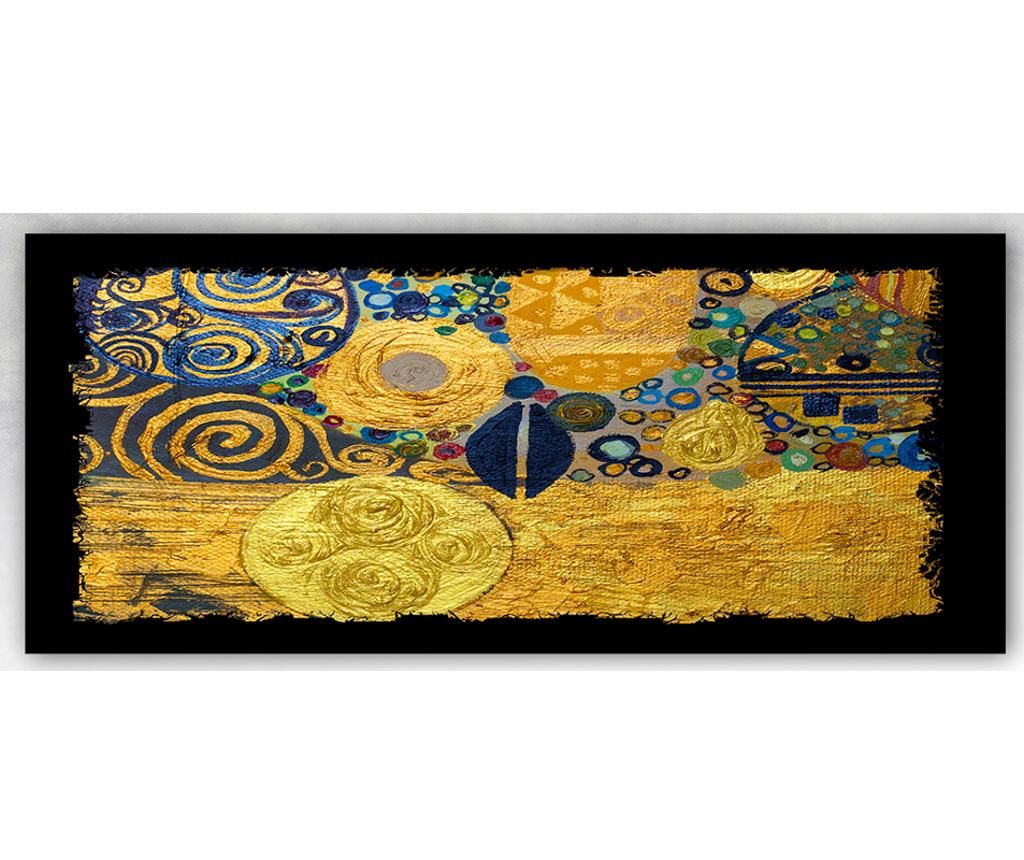 Tablou Klimt Style 60x140 cm - Tablo Center, Multicolor de la Tablo Center